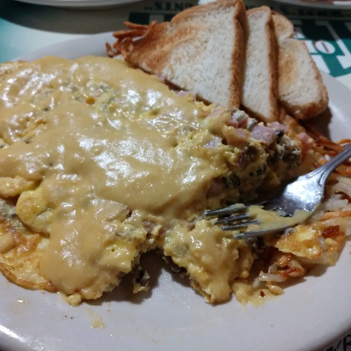 Wild Rice Omelette