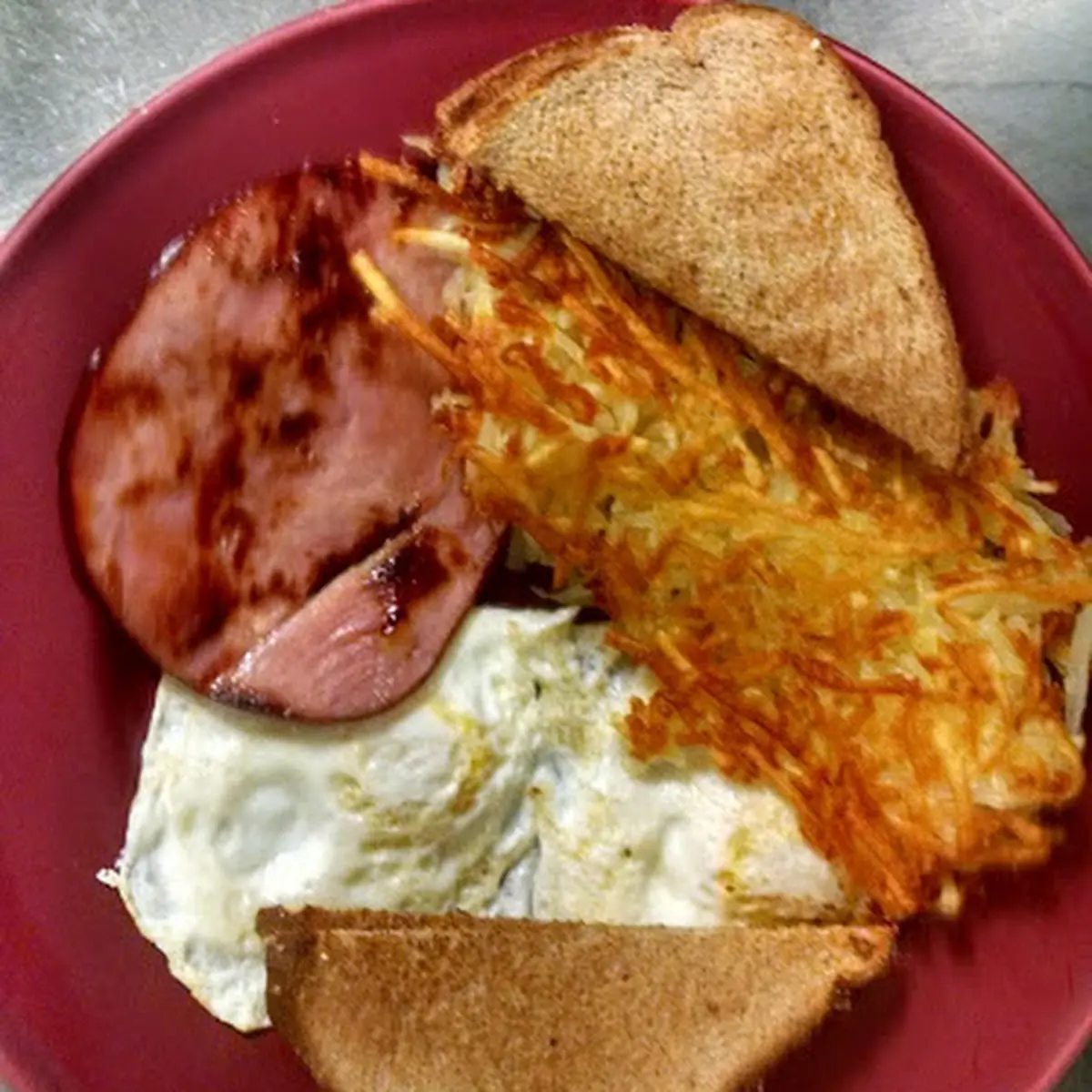 With Half Hash Browns