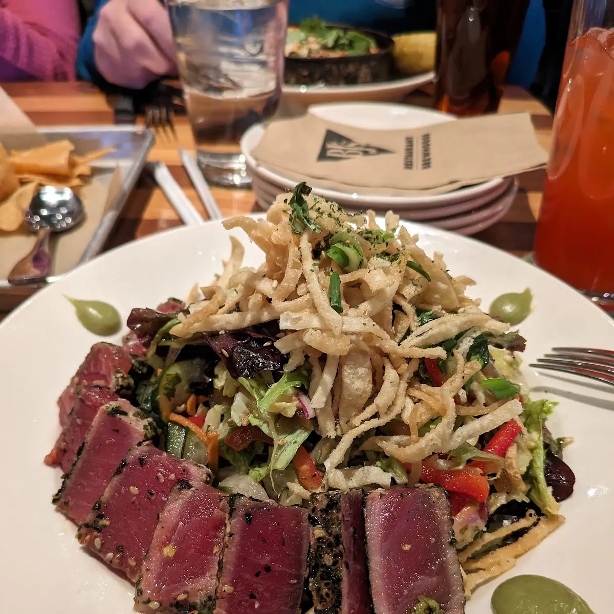 Enlightened Seared Ahi Salad