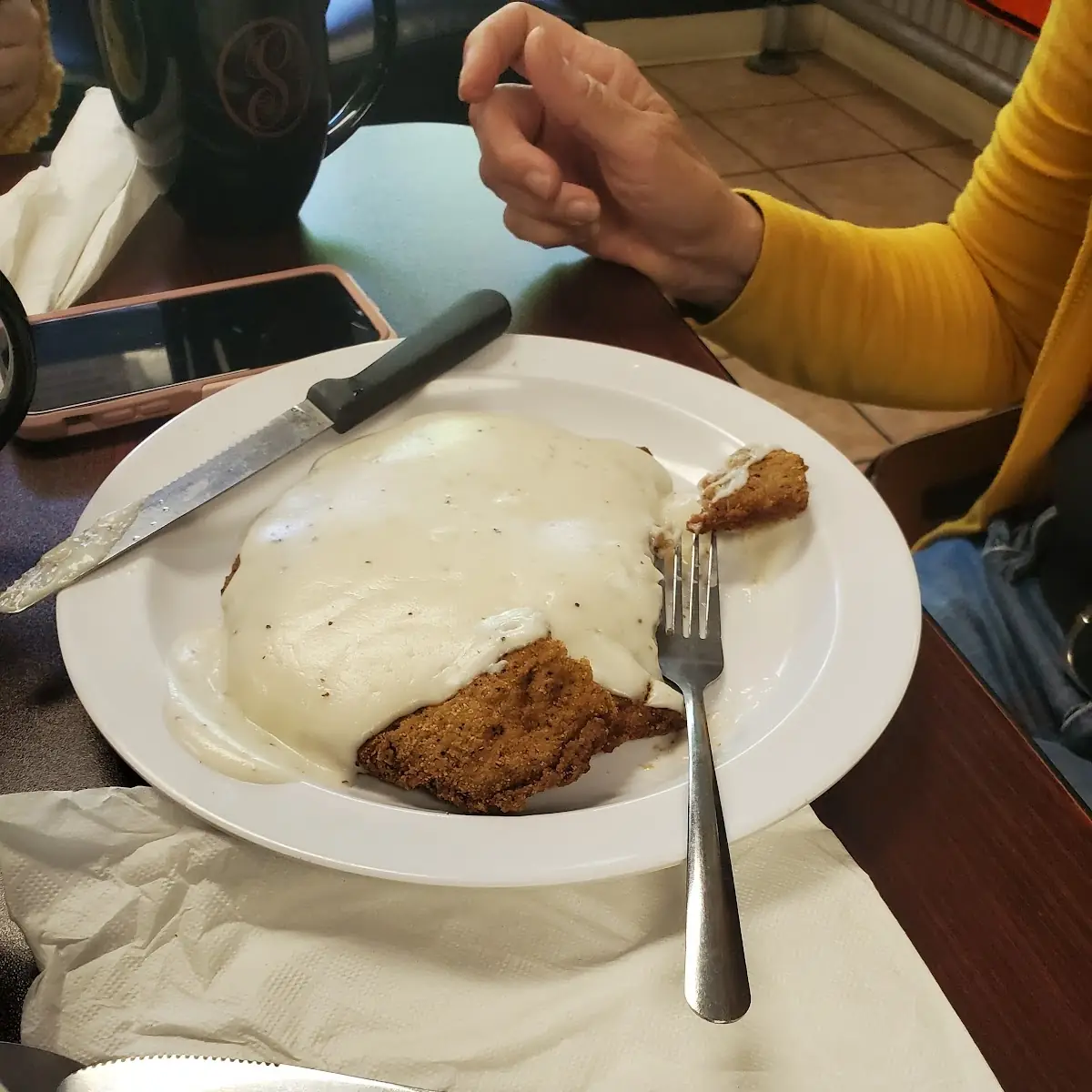 Country Fried Steak Breakfast