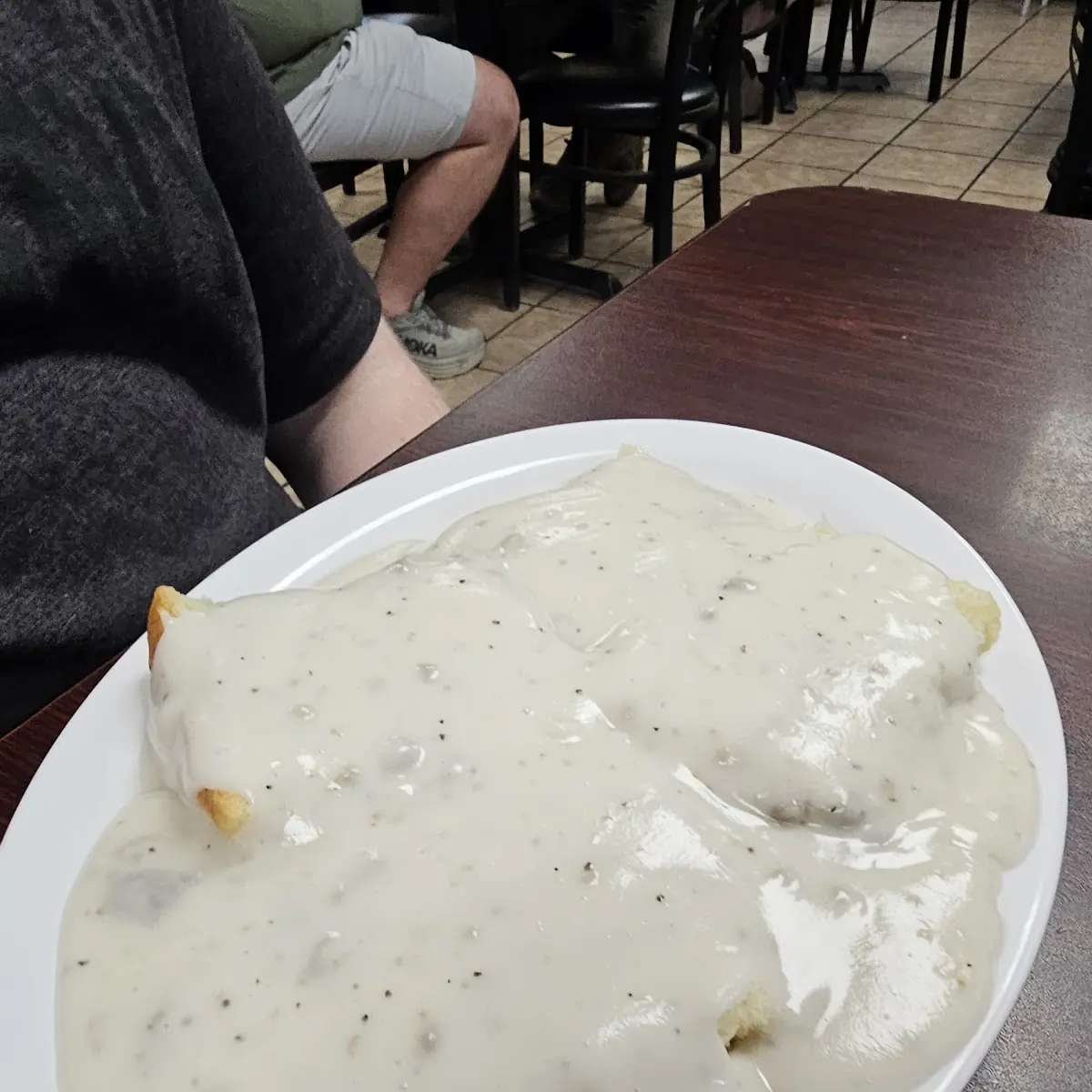 Two Biscuits & Gravy