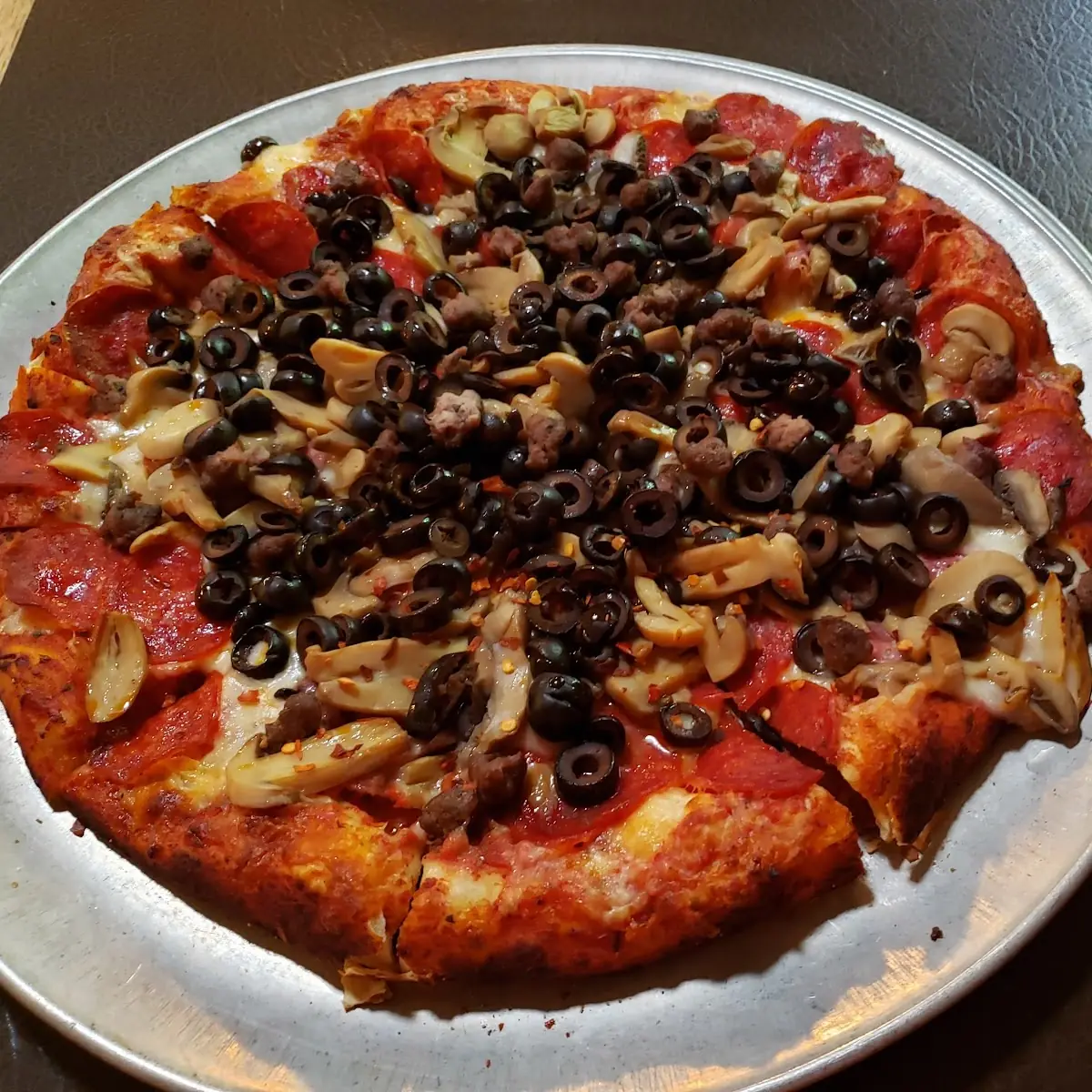 Shrimp Pizza (Individual - 6 Slices)