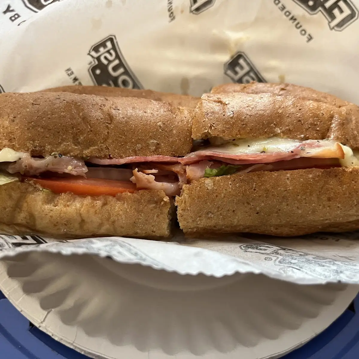 Italian Sub on Wheat
