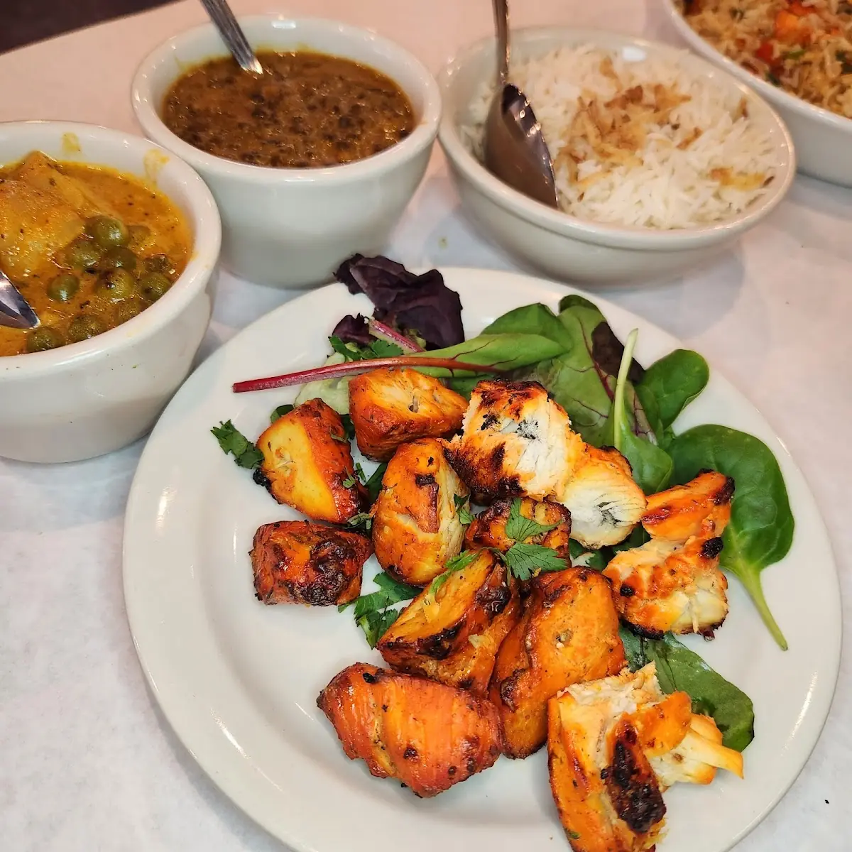 Basil Chicken Tikka