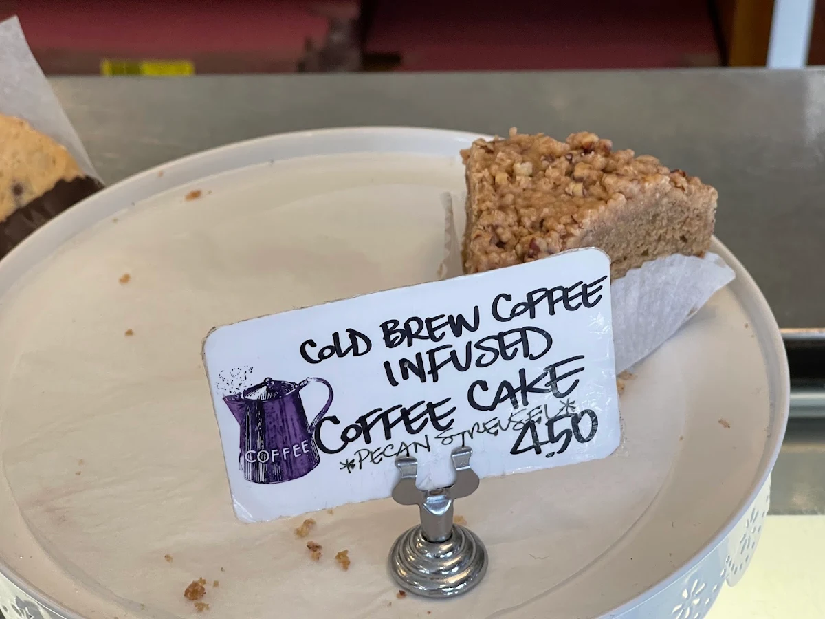 Cold Brew Coffee Infused Cake Slice