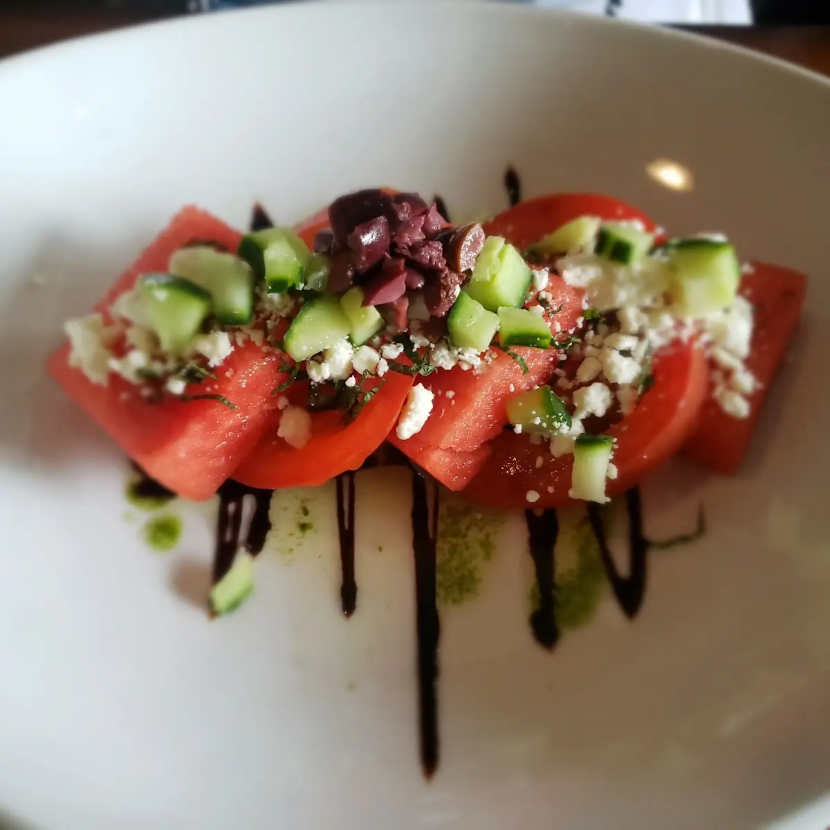 Tomato Watermelon Salad