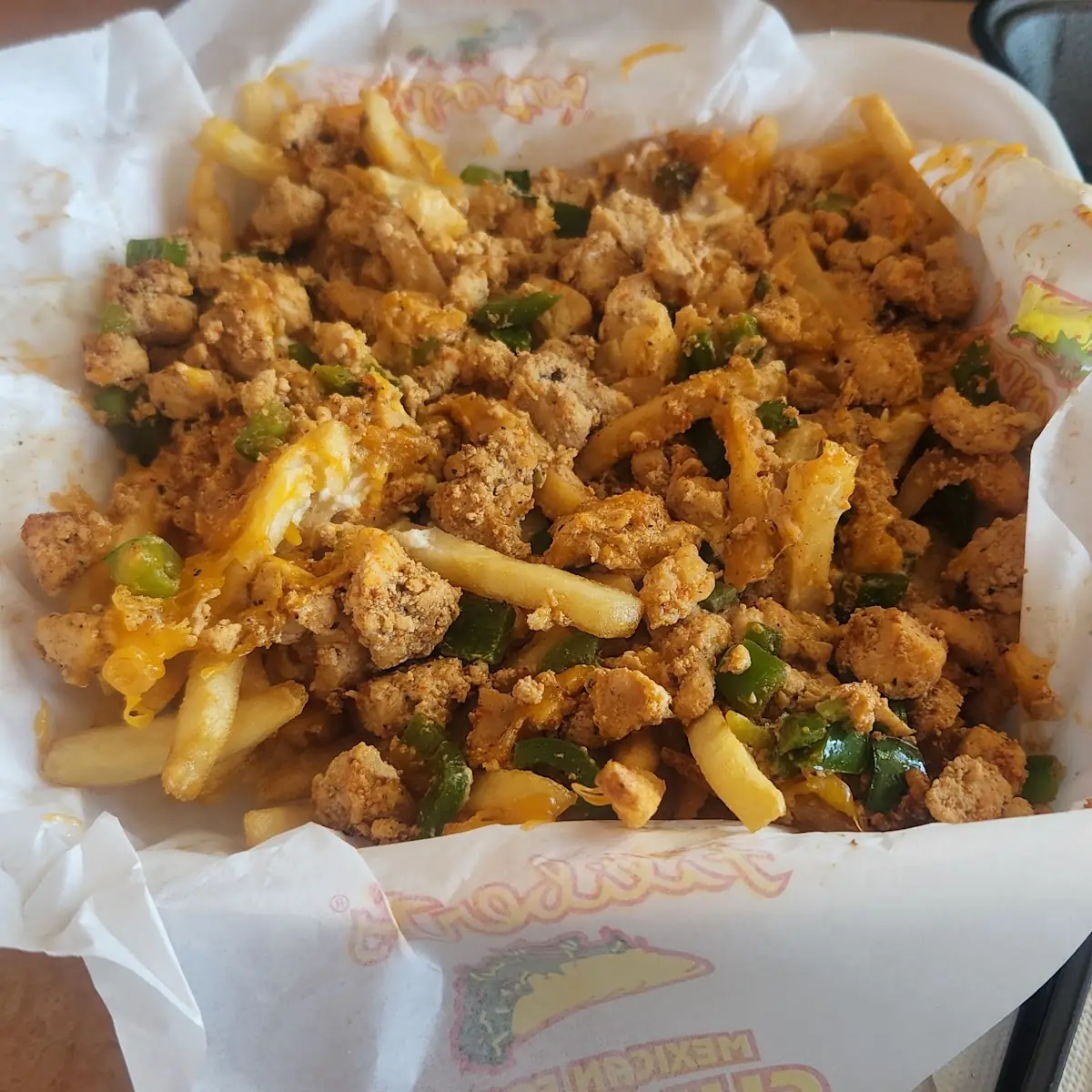 Cheese Fries Are Chicken