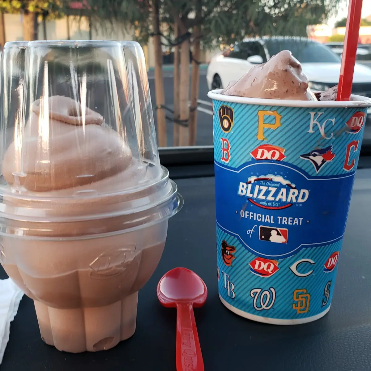 Blizzard and Ice Cream Cone