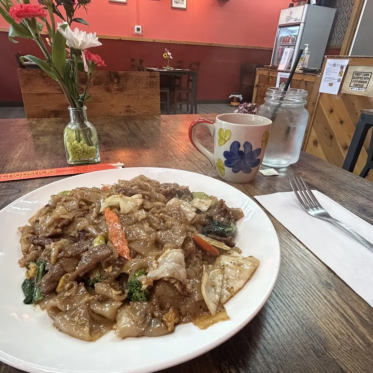 Pad See EW with Beef