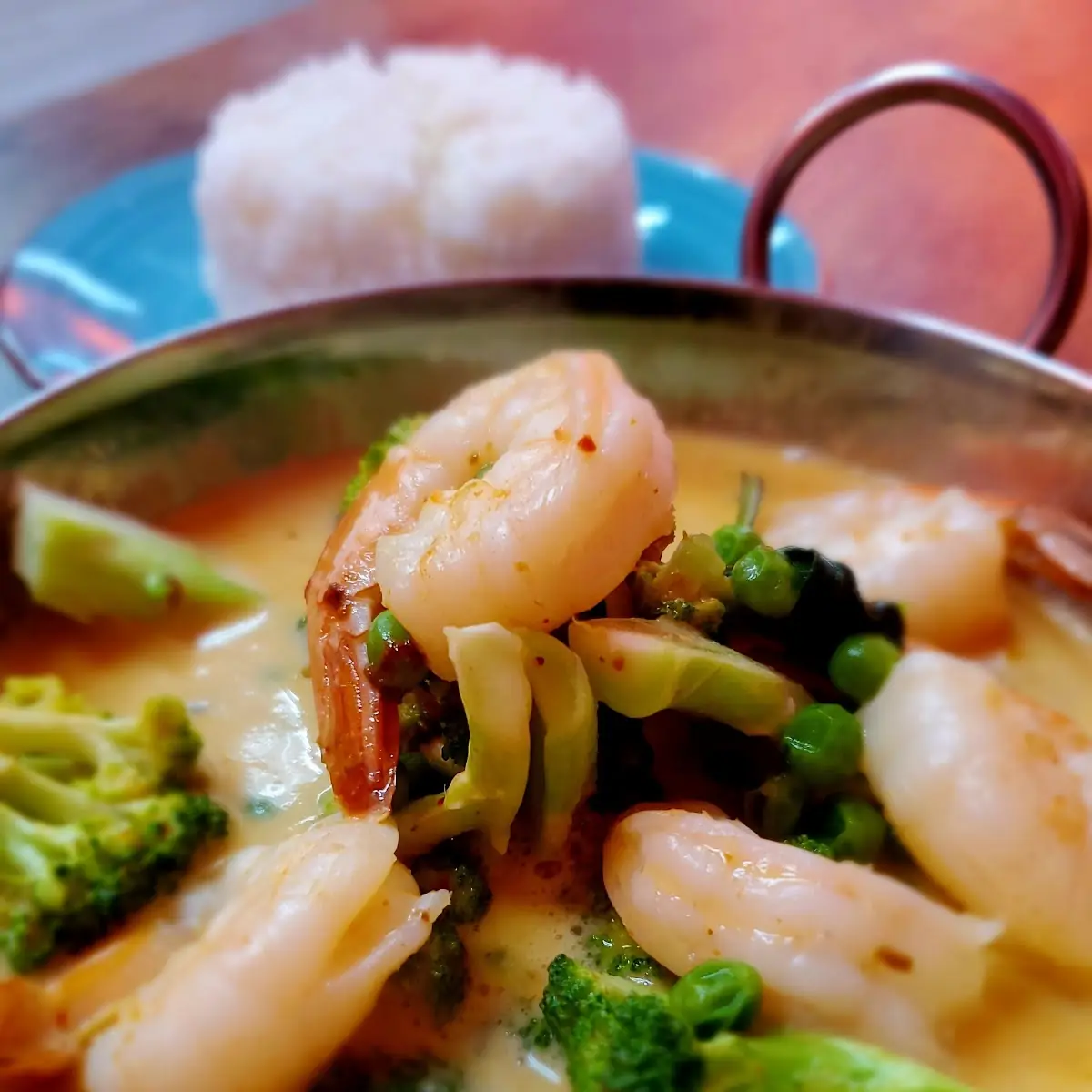 Panang Curry with Shrimp