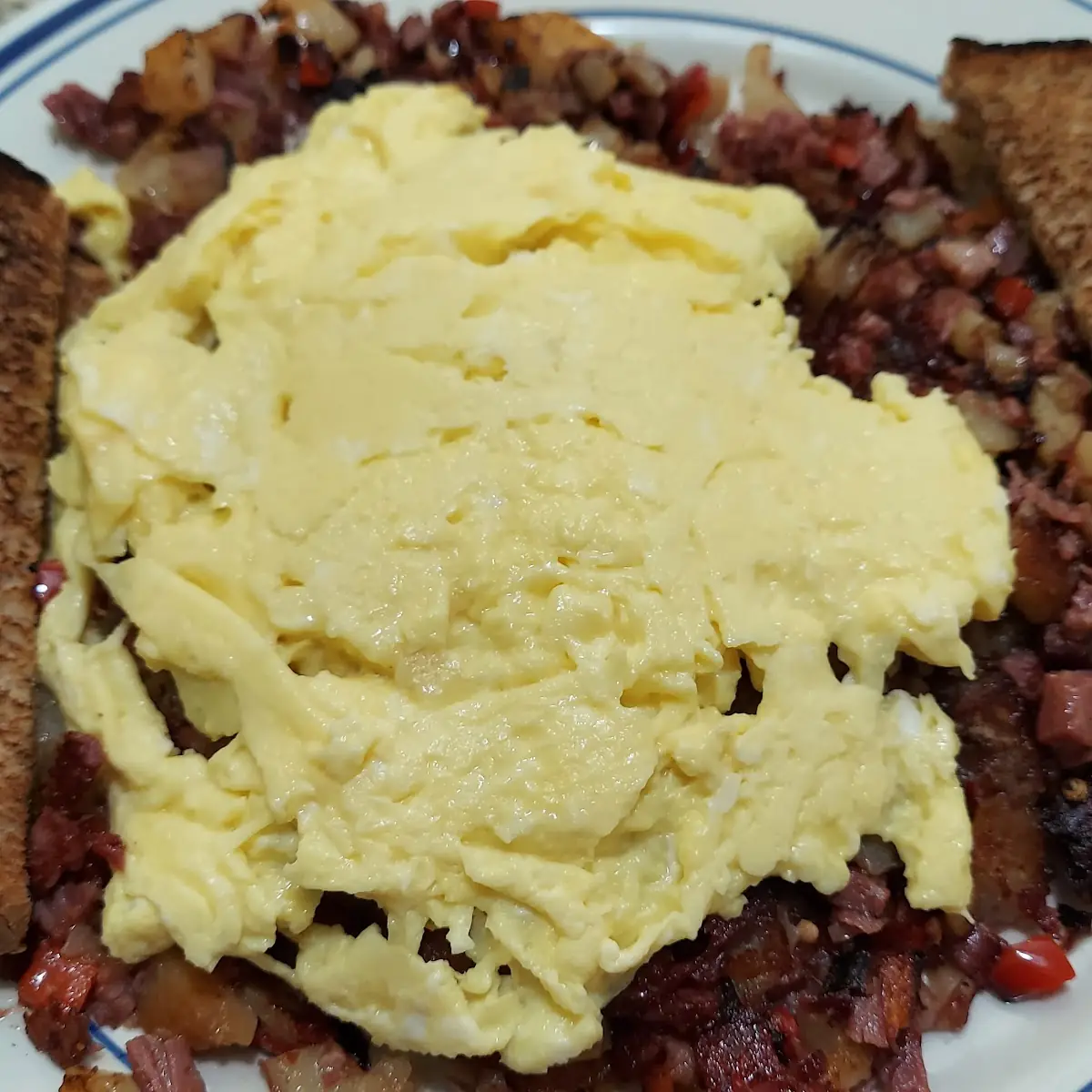 Corned Beef Hash and Eggs