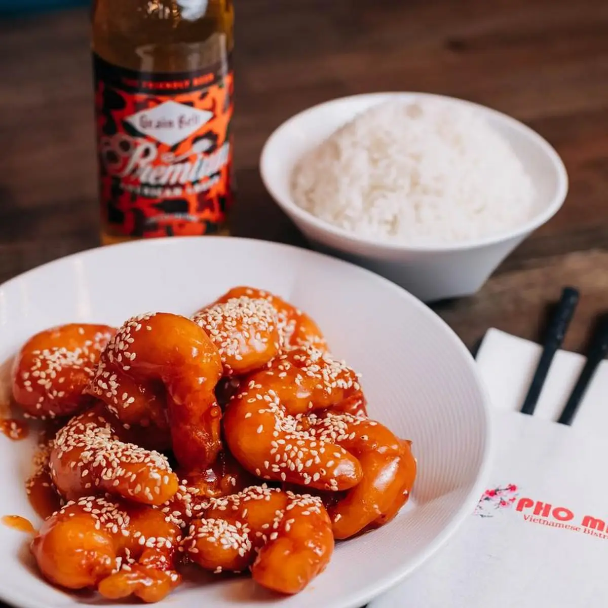 Sesame or Sweet & Sour