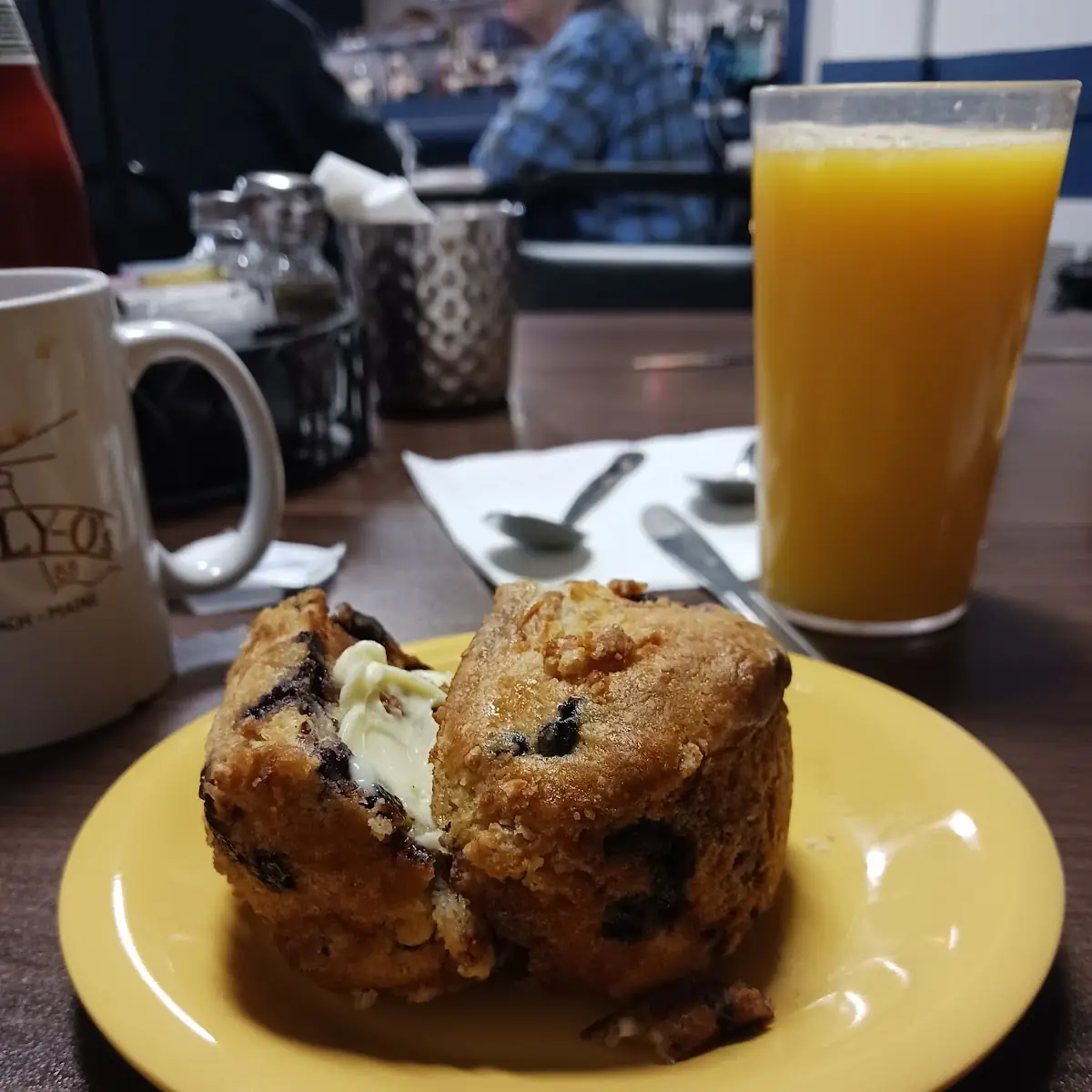 Blueberry Muffin Grilled
