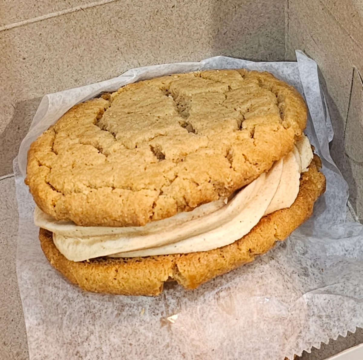 Peanut Butter Cookie Sandwich