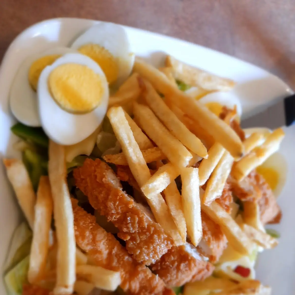 Thanos Crispy Chicken Salad
