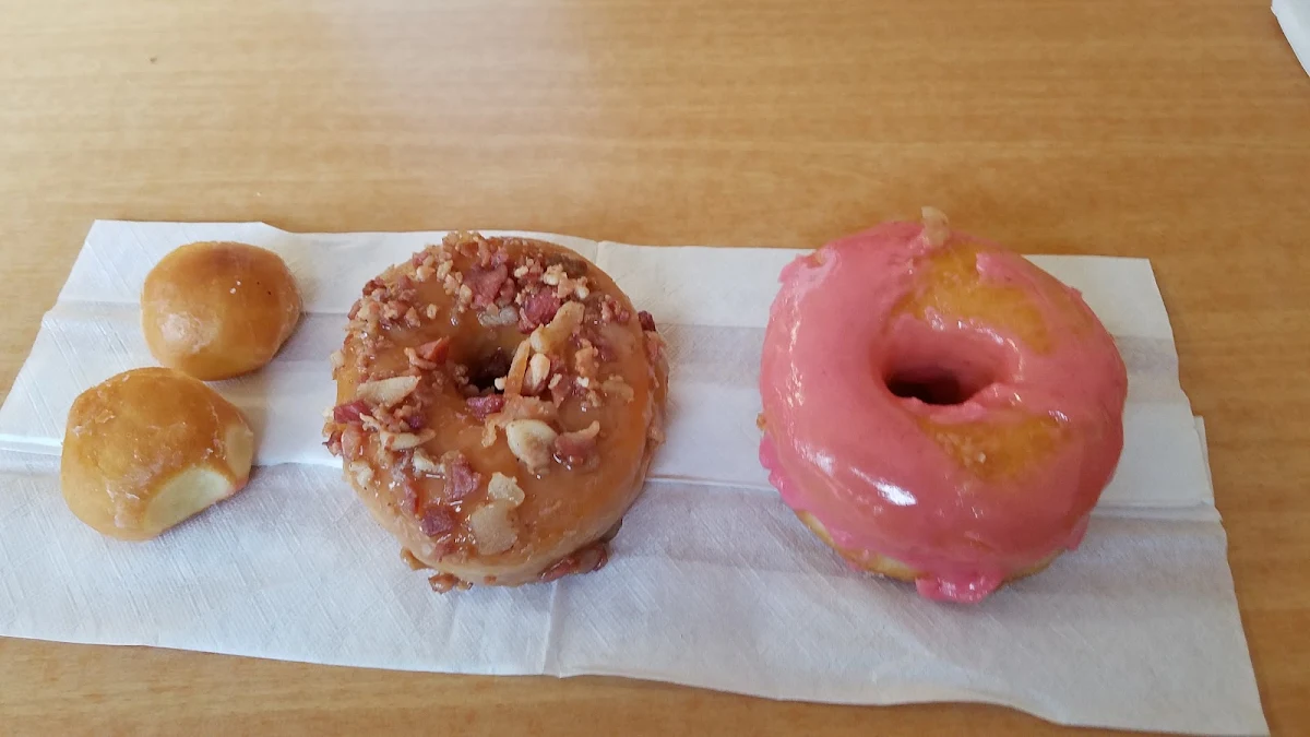 Maple Bacon and Strawberry Iced