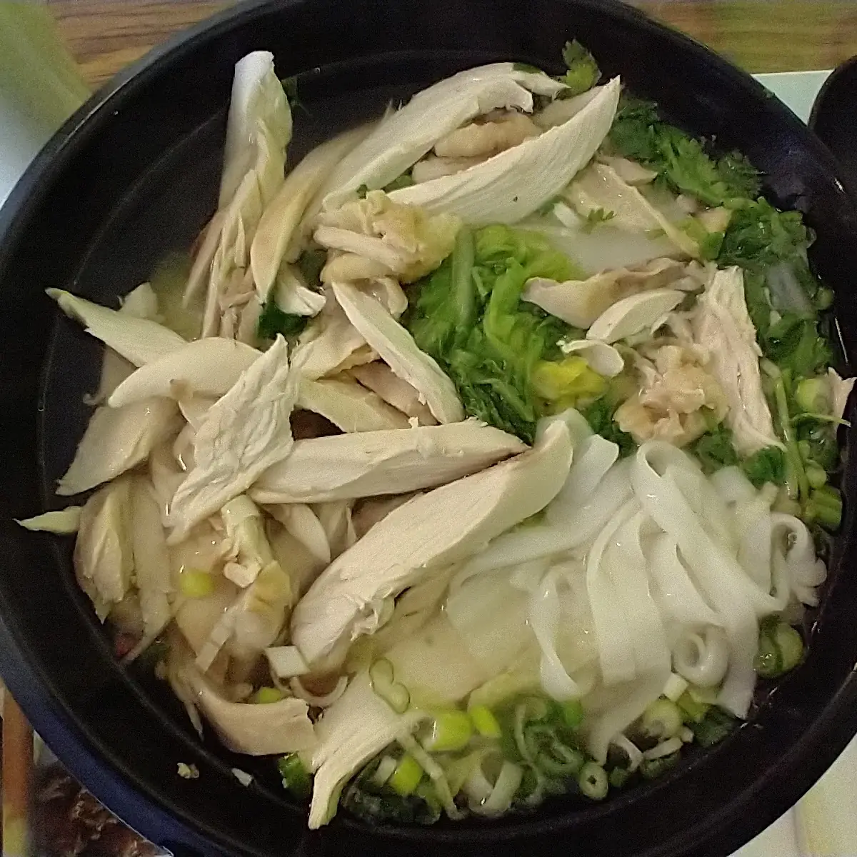 Shredded Chicken and Rice Noodles