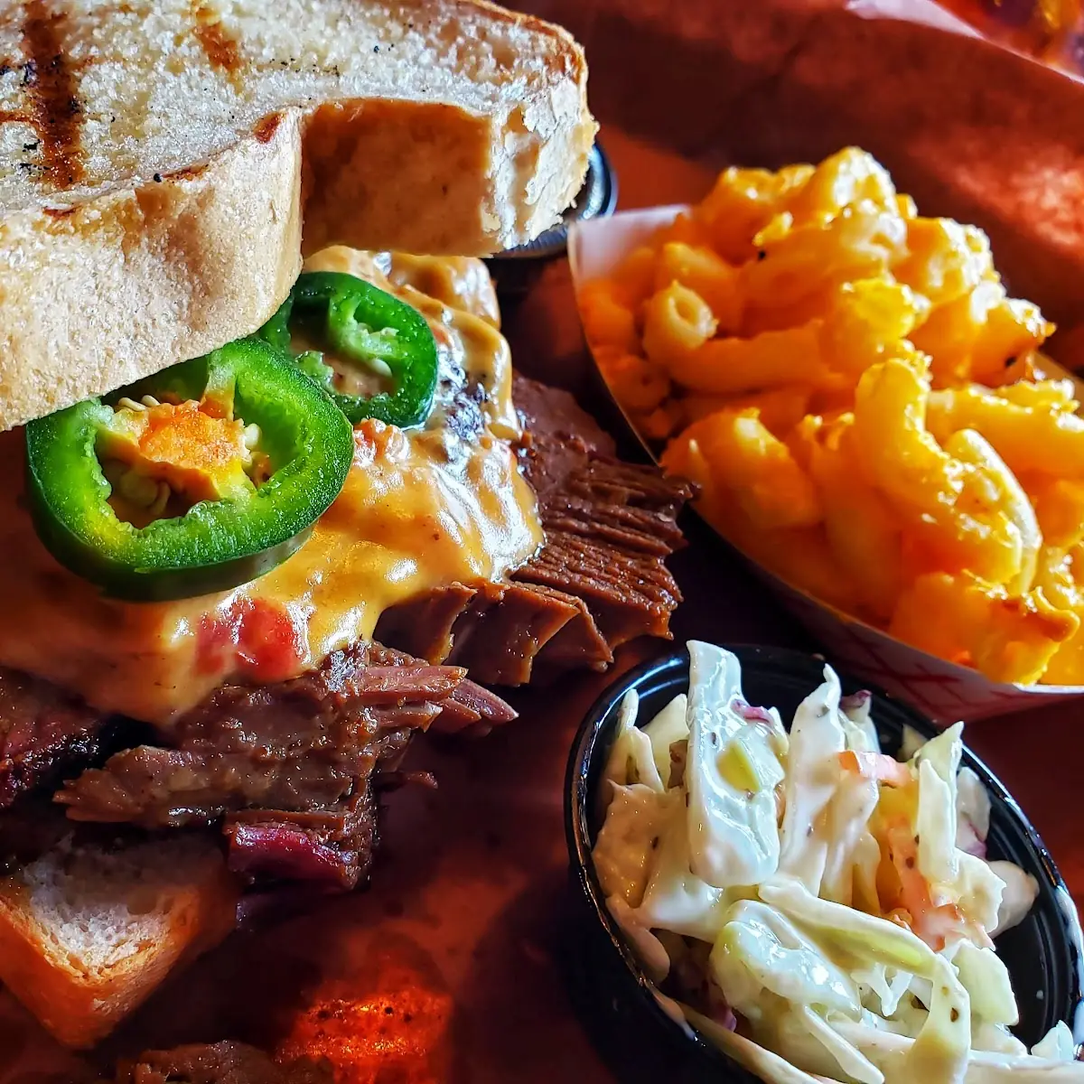 Frisky Brisket Texas Toast