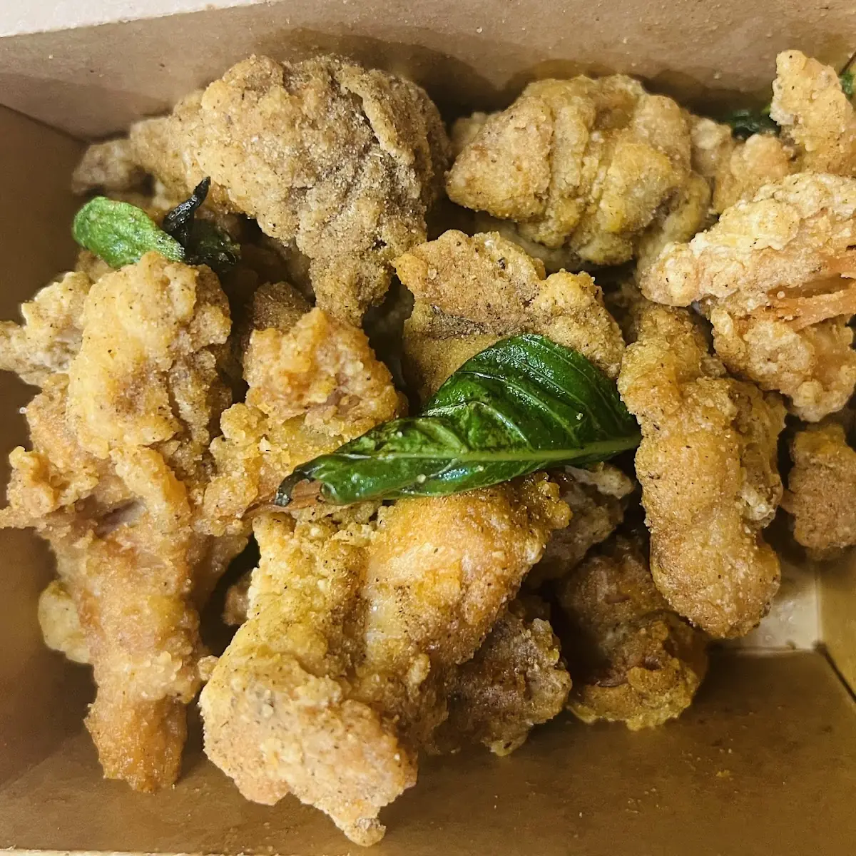 Salt and Pepper Chicken Nuggets