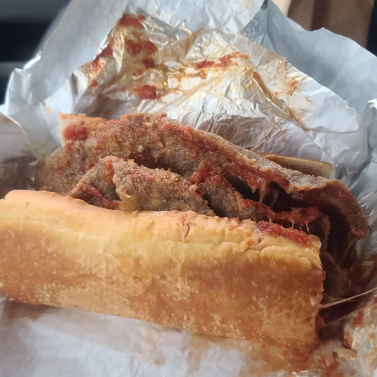 Breaded Steak Sandwich