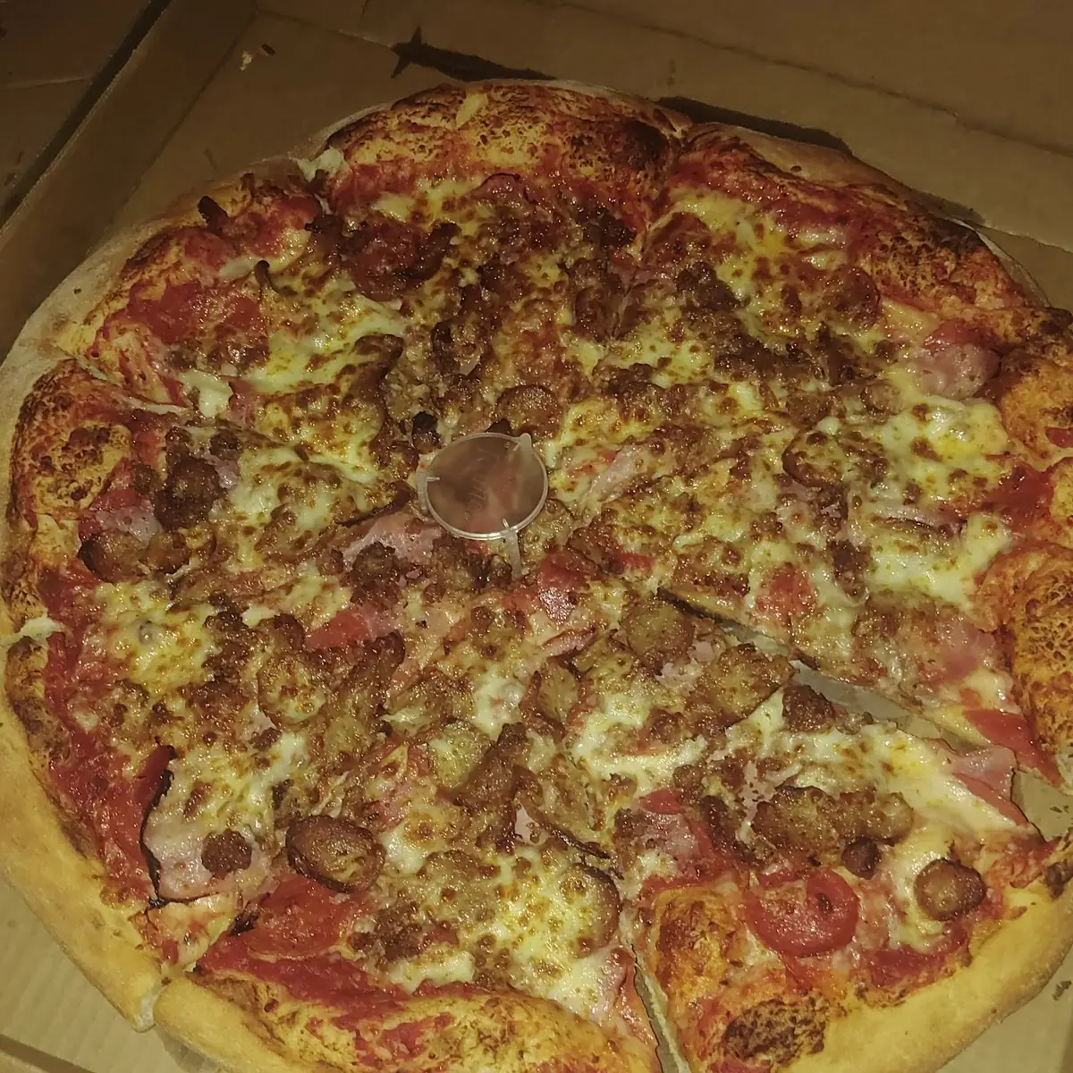 Meaty Pizza
