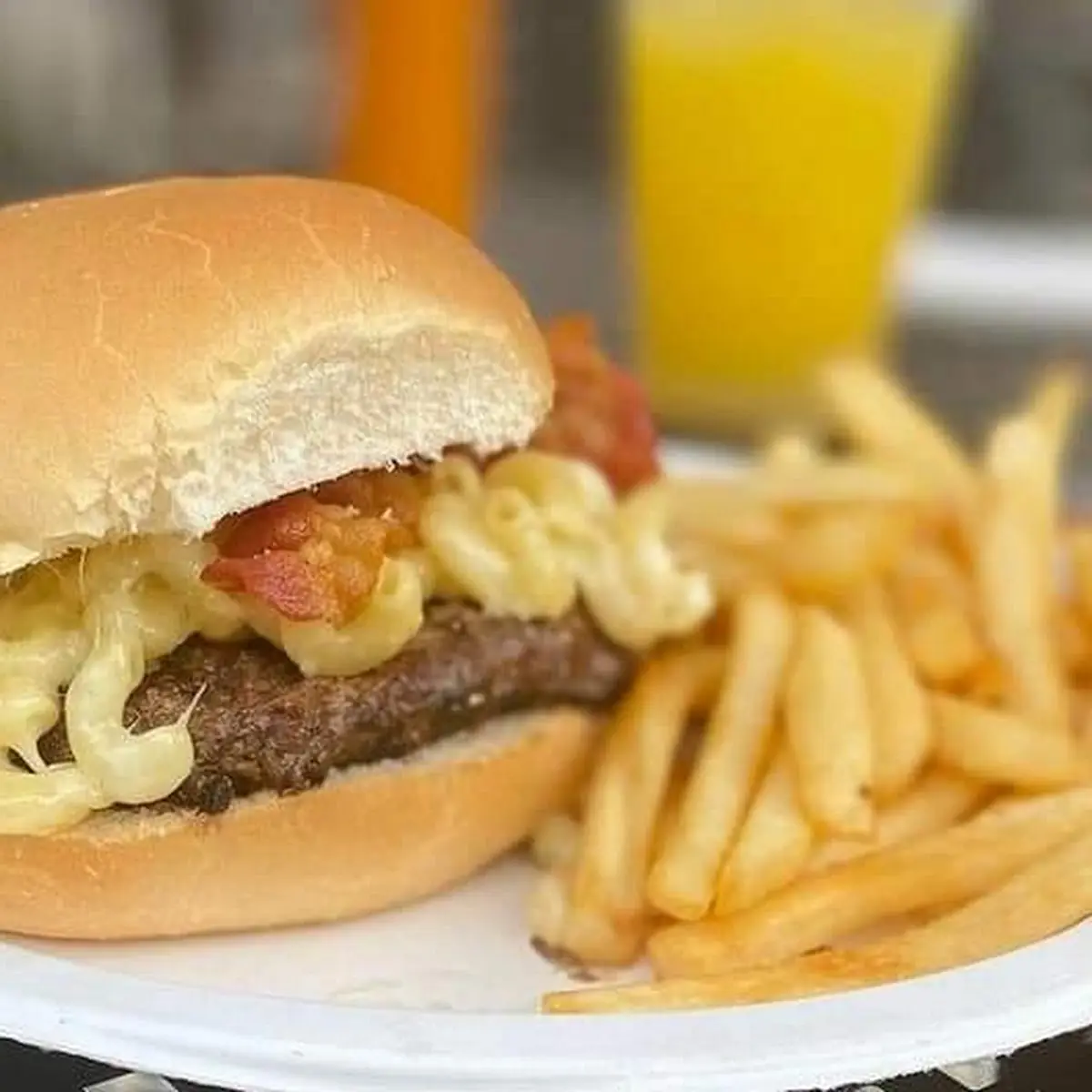 Mac and Cheese Burger