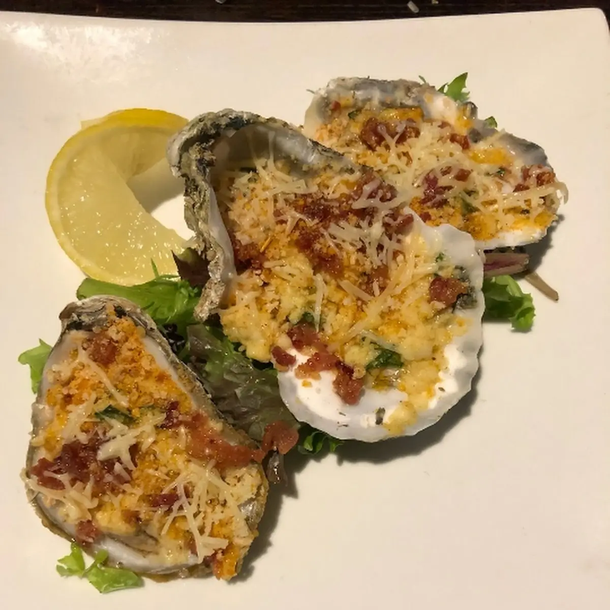 Oysters Rockefeller