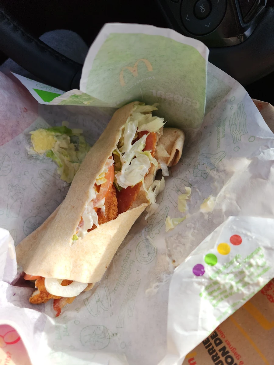Chicken Snack Wrap, McDonald's