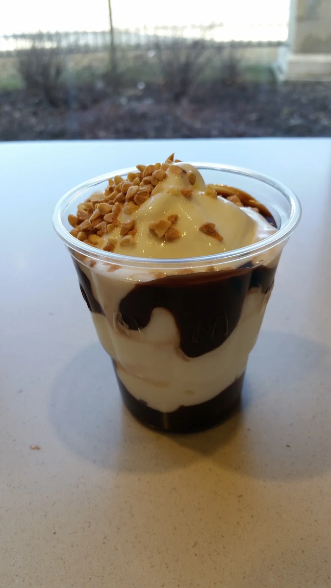Chocolate Ice Cream Sundae, McDonald's