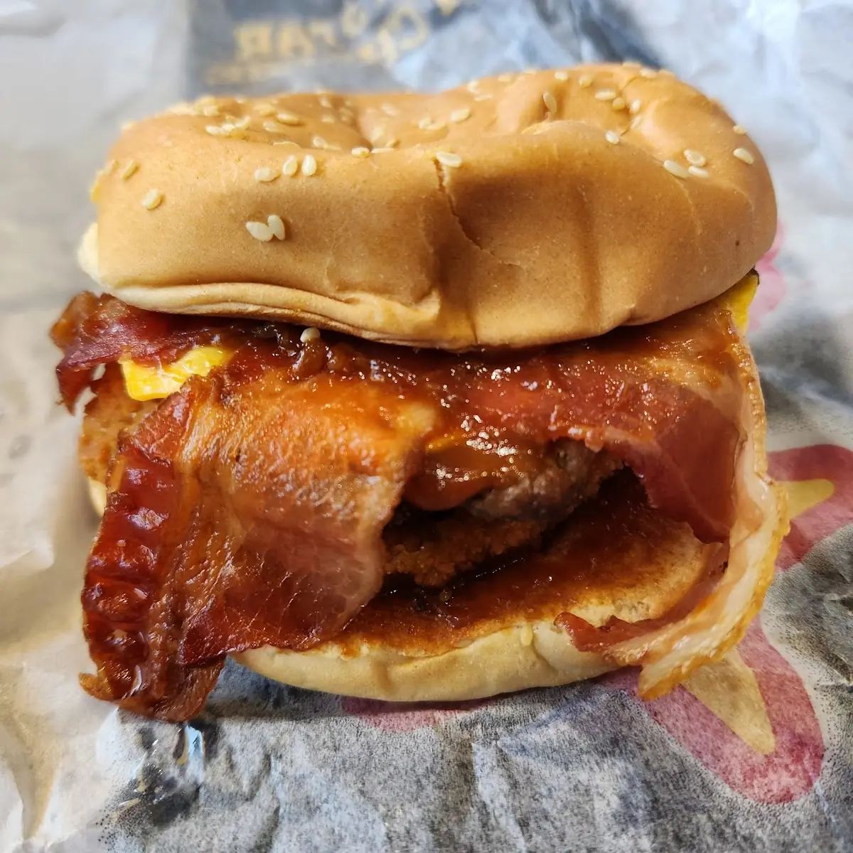 Western Bacon Cheeseburger