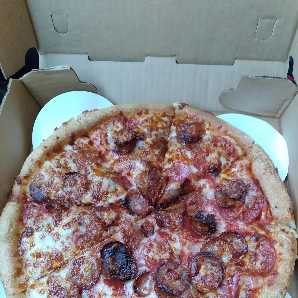 Pepperoni N Sausage Pizza