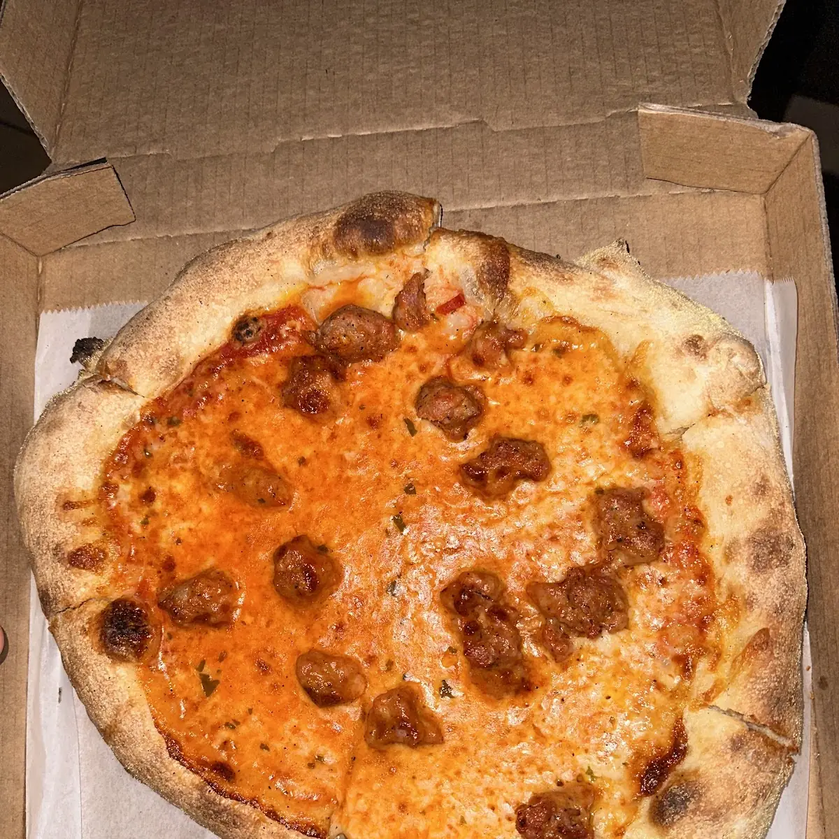 Pizza with Chorizo