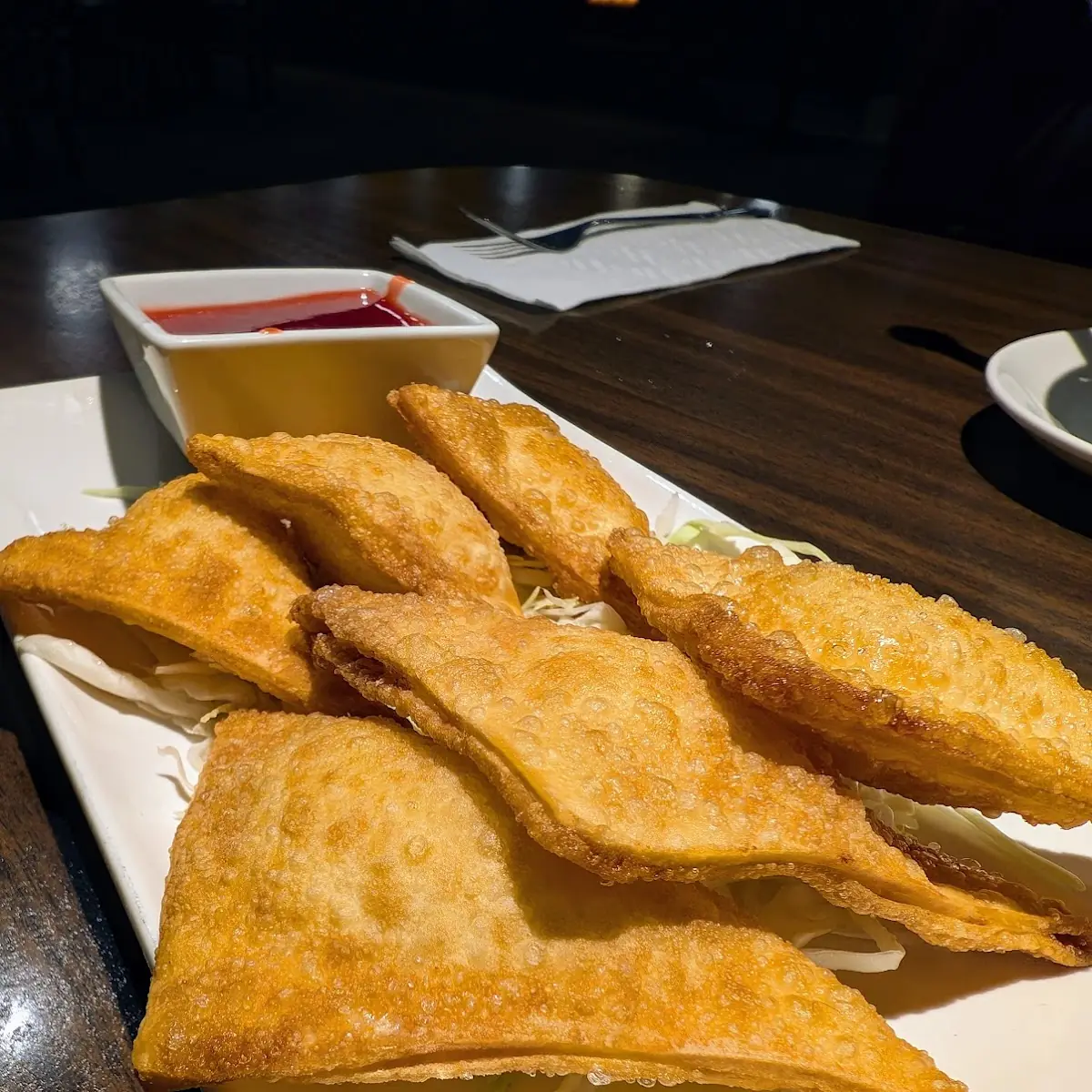 Crab Meat Cheese Wonton 6