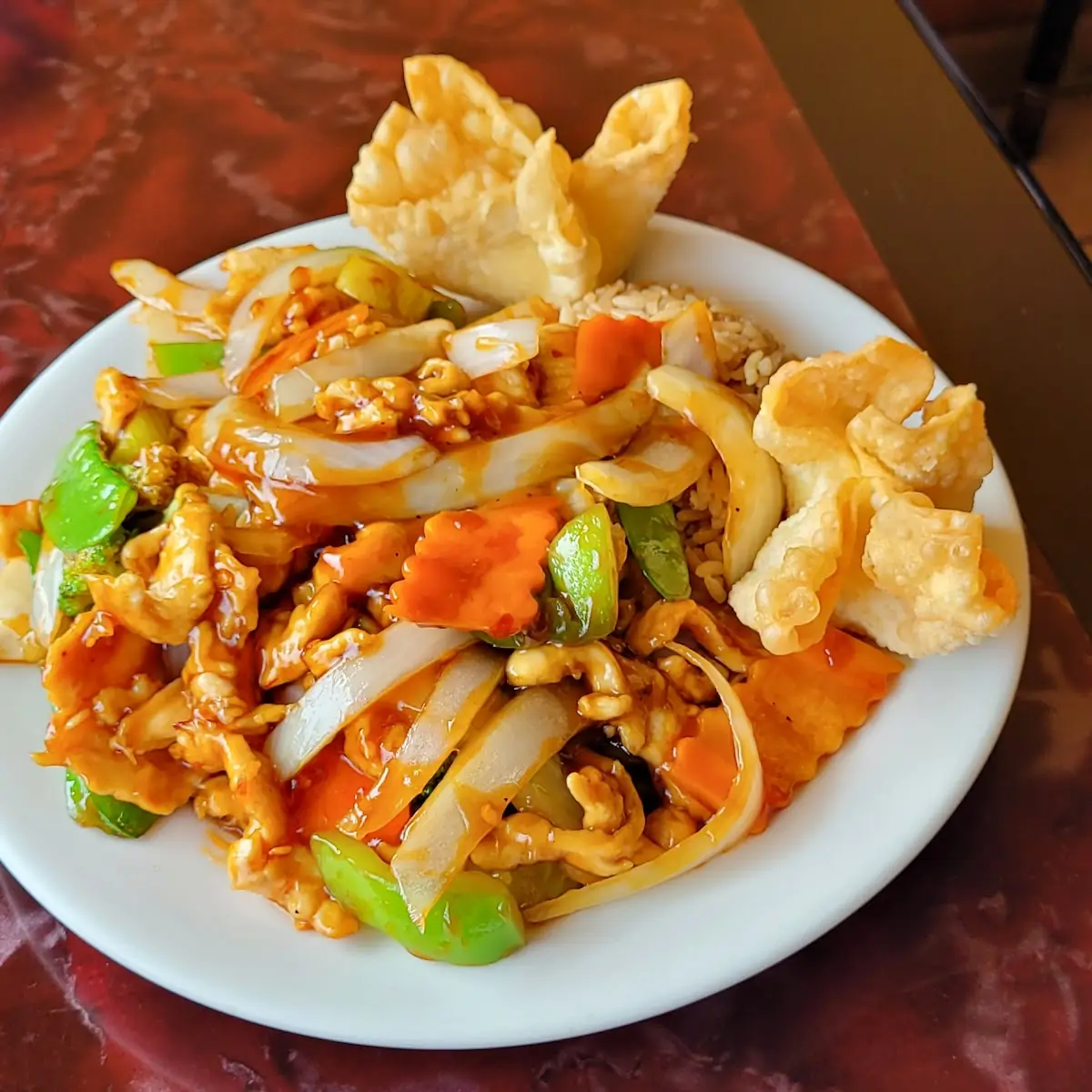 General TSO's Chicken Lunch