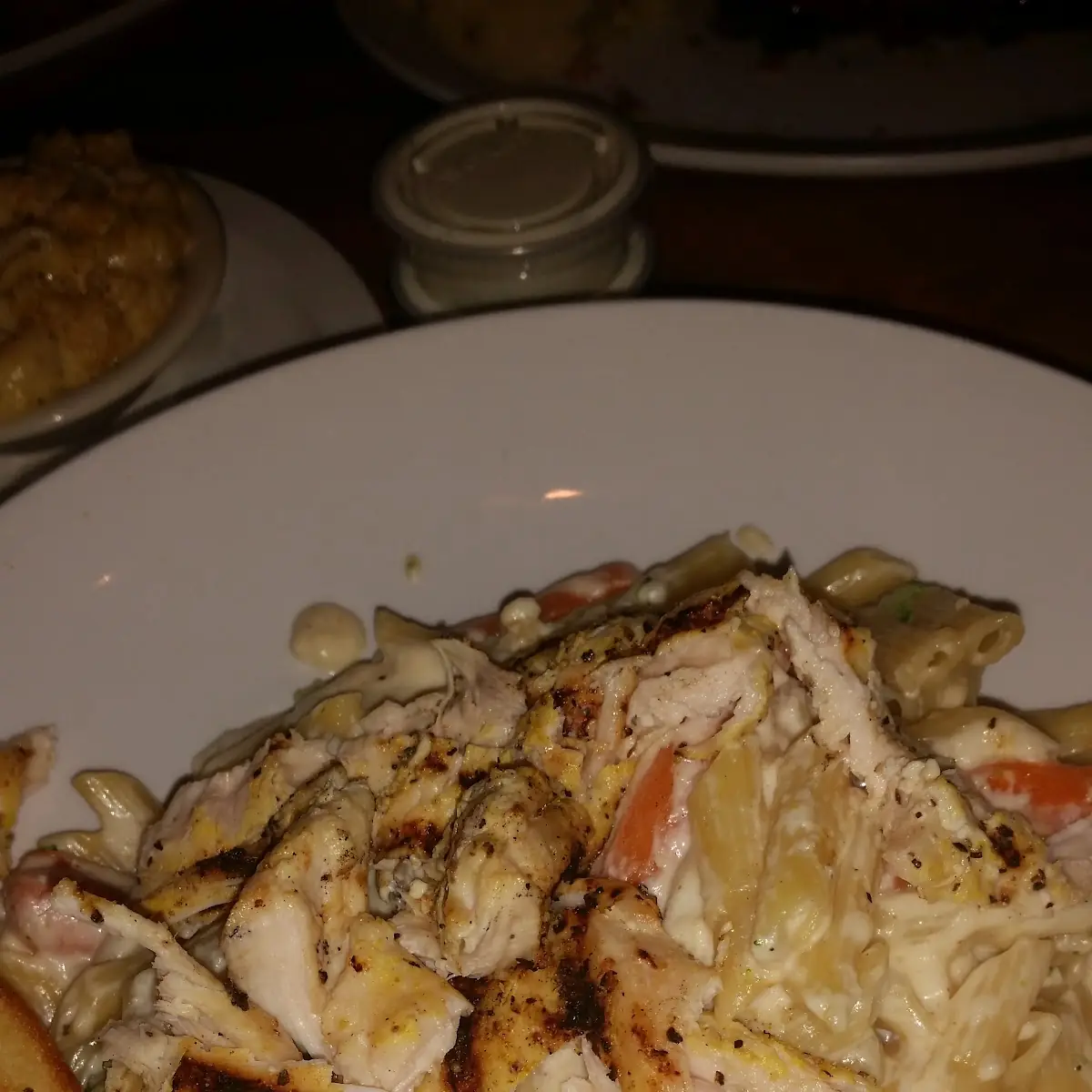 Grilled Chicken Alfredo