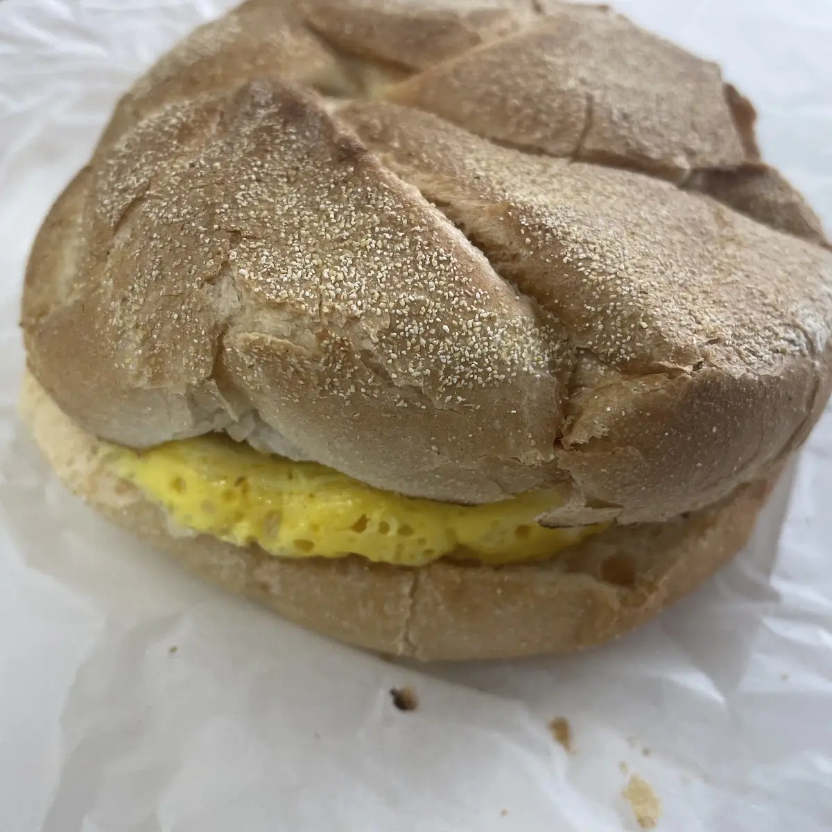 Bacon Egg and Cheese on a Roll