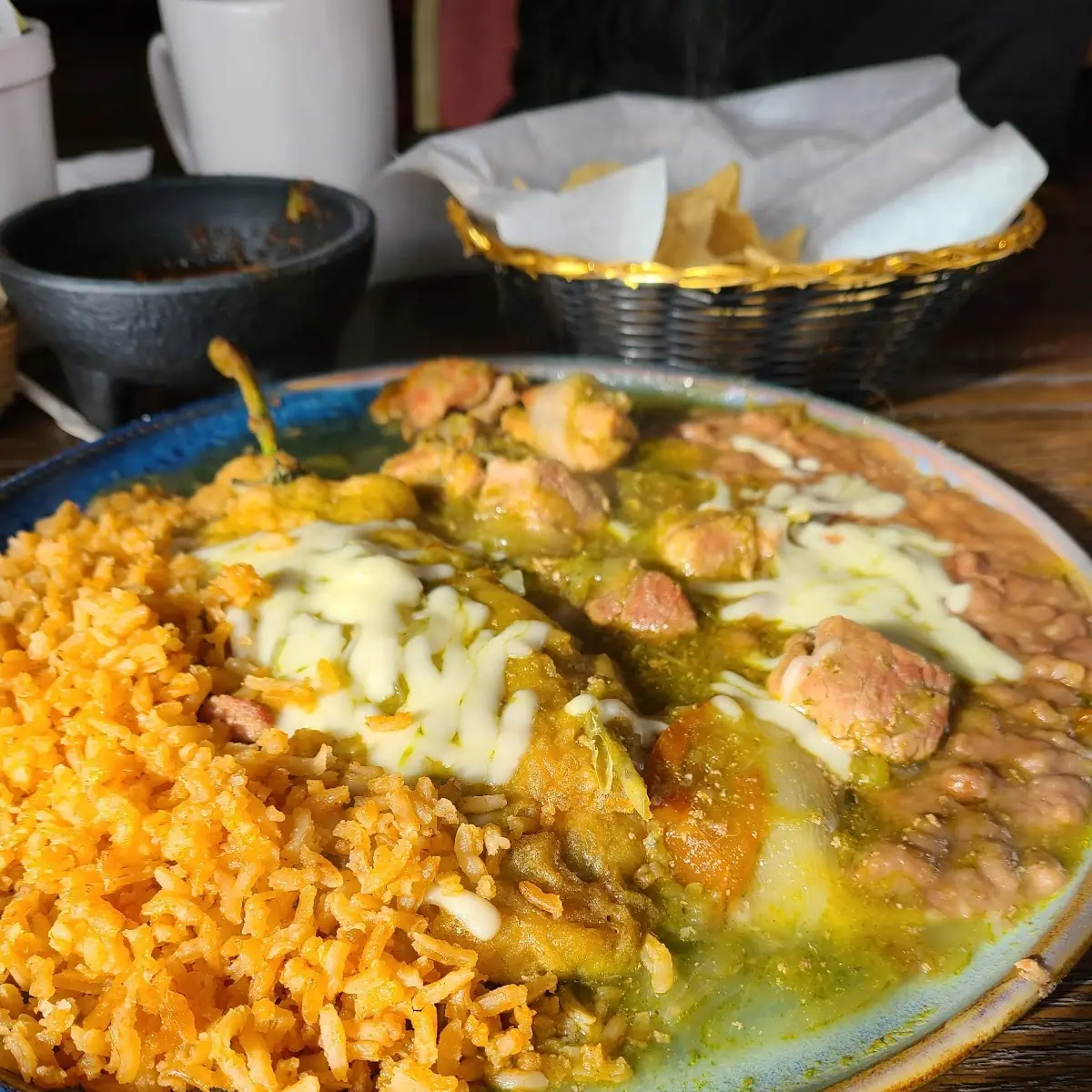 Chile Relleno Con Verde