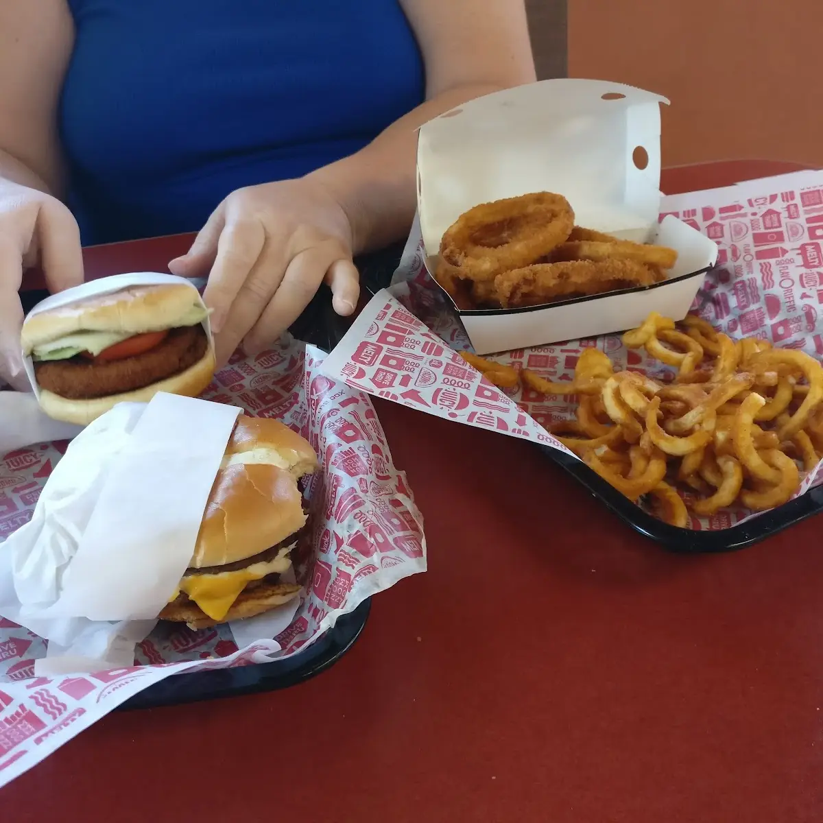 BBQ Bacon Double Cheeseburger Combo
