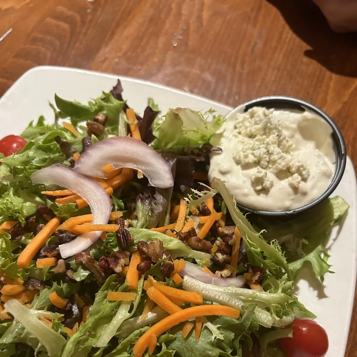 Full Salad with House Made Blue Cheese Dressing