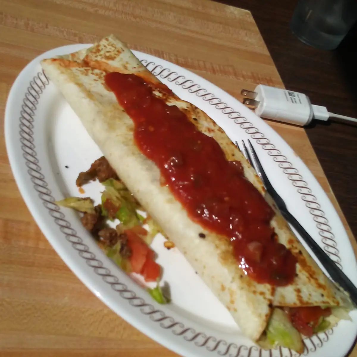 Quarter Cheese Wrap Deluxe