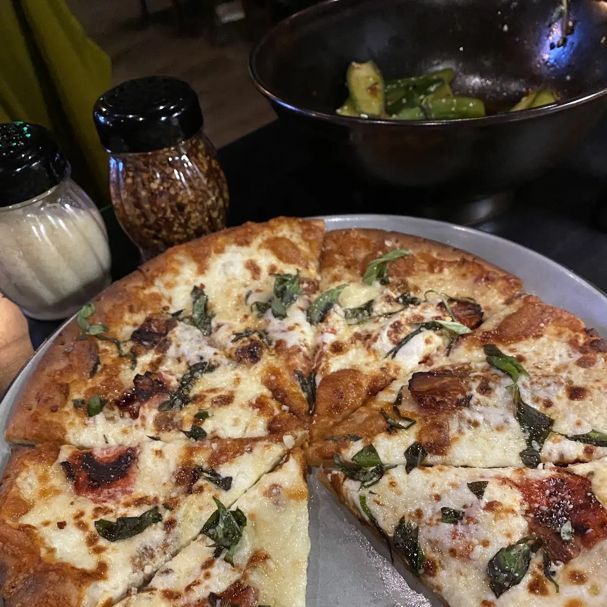 Spinach Pizza