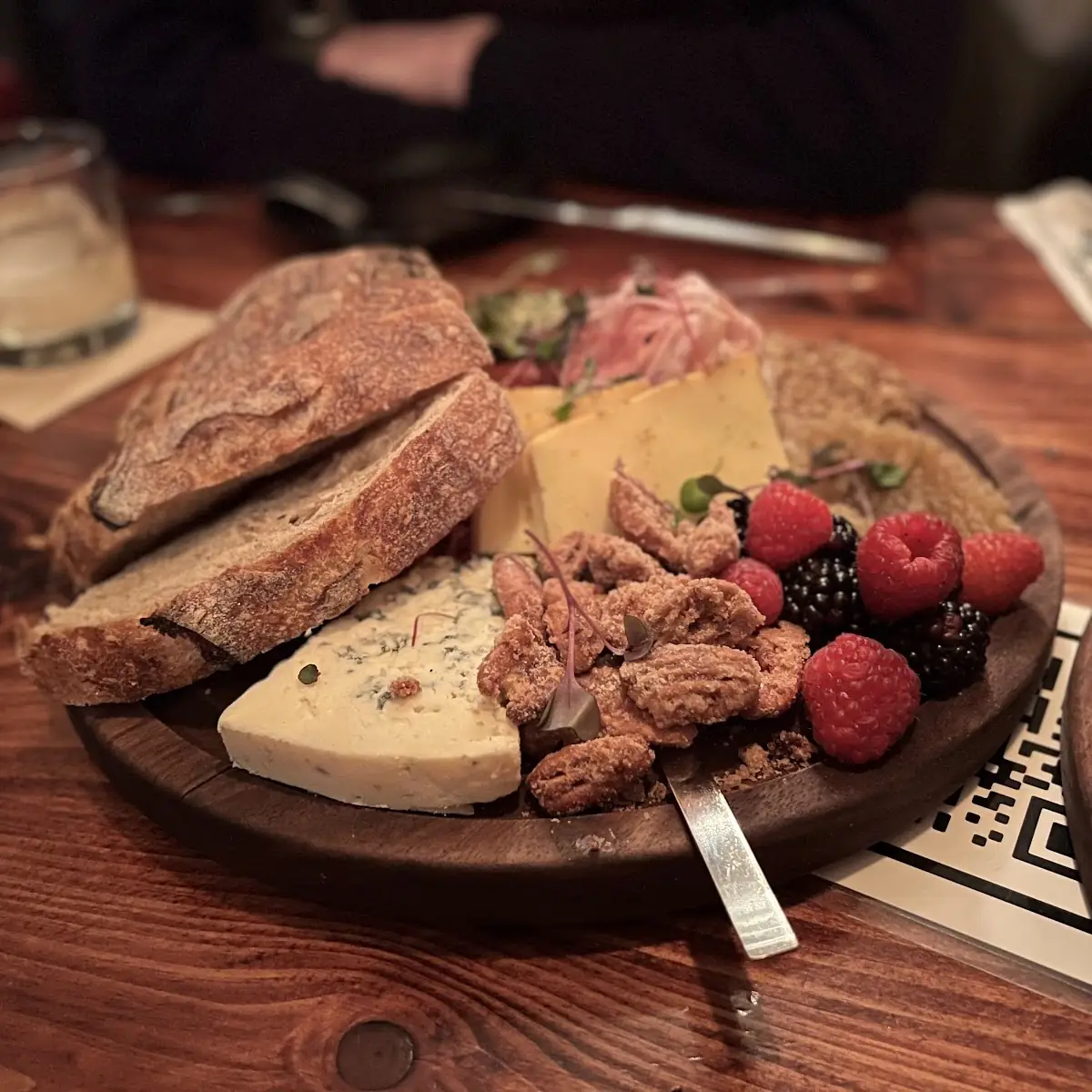 Sourdough Bread Service with Roasted Garlic