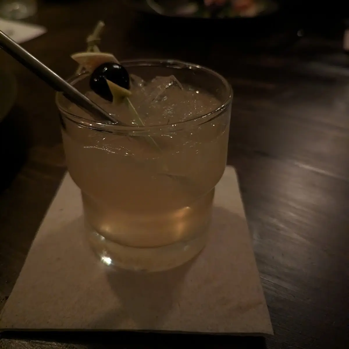 Walnut Bitter Old-Fashioned