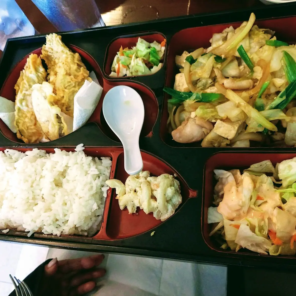Fish Tempura & Chop Suey