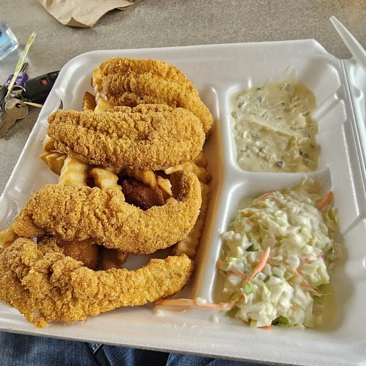 Fried Shrimp Platter