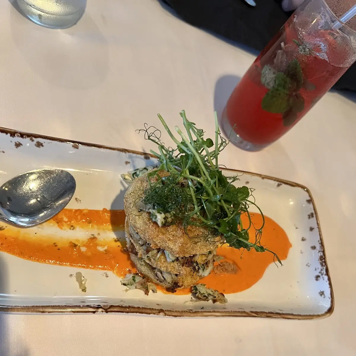 Fried Green Tomato Stack
