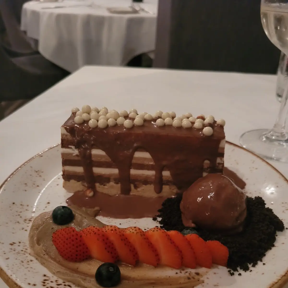 Nine Layer Chocolate Cake