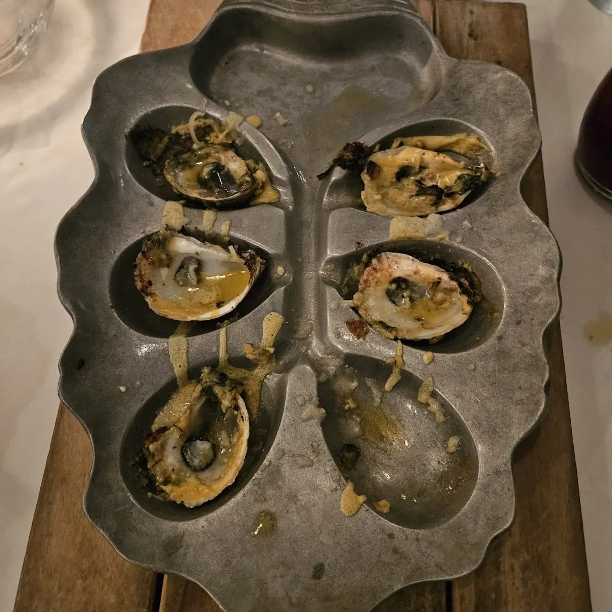 Oysters Rockefeller