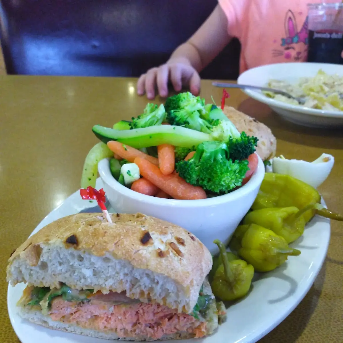 Salad and Sandwich Combo