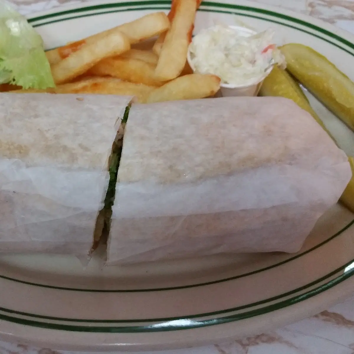 Becon Eggs and Cheese Wrap